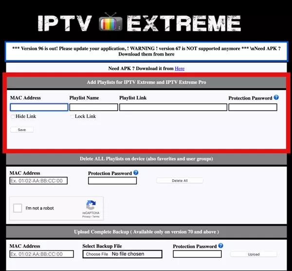 Guide d'installation d'IPTV Extreme Pro iptv expreme pro playliste